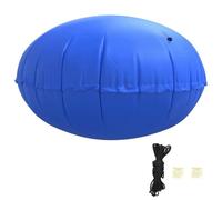 Winter Pool Cushion, Blue, Diameter 310 x 180 cm, PVC, UV-Resistant, Frost-Resistant up to -20 °C, with Eyelets and Boston Valve, Includes Nylon Cord and Repair Kit for Above Ground Pools in Winter