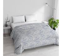 Winter Quilted Quilt for Double Bed 250 x 245 cm DoubleFace Basic Pattern ORNATO TEX; Made in Italy; Reversible Duvet in Soft Microfibre 200 g/m²; Machine Washable