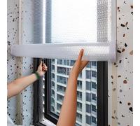 Winter-Ready Self-Adhesive Window Insulation Kit Heat Retention Film for Home and Kitchen Use DIY Secondary Glazing Kit Removable