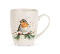 Winter Robin Ceramic Hugga Mug 500ml