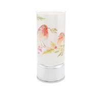 Winter Robins On Holly LED Lamp - P2291