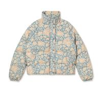 Winter Roses Cotton Jacket Blue 38