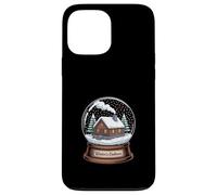 Winter’s Embrace Snow Globe Cabin Design Case for iPhone 13 Pro Max