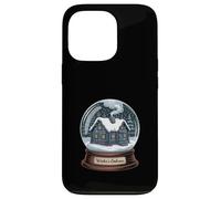 Winter’s Embrace Snow Globe Cozy Holiday Case for iPhone 13 Pro