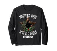 Winter’s Turn New Beginnings Burn Solstice Long Sleeve T-Shirt