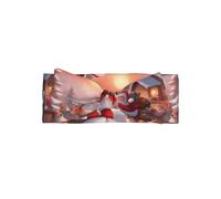 winter Santa ClausBow headband, patterned baby bow hair accessory, suitable for newborns, infants, and everyday wear