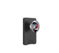 Winter Scene With Cardinal Bird Holiday Christmas PopSockets PopWallet for MagSafe