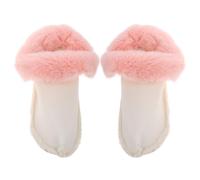 Winter Season Shoe Liners for Hole Shoes, Pink 40-41 M6, Plush | Detachable Liner, 1 Pair Replacement Set, Around-the-house Wear, Cozy Feel for Cold Winter Use