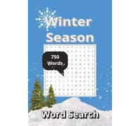 Winter Season Word Search: 50 puzzles 6 x 9 inch for Adults