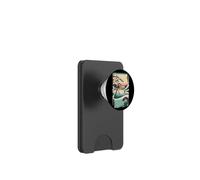Winter Serenity Japanese Ukiyo-e Pine Pavilion Kimono Art PopSockets PopWallet for MagSafe