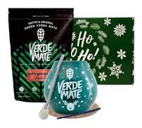 Winter set of yerba mate Verde Mate with accessories | Verde Mate Green Let's Get Warm | Calabash, bombilla and accessories | Brazilian yerba mate | Natural caffeine | 500g | 0.5kg