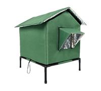 Winter Shelter for Cats - Removable Outdoor House, Insulated and Resistant | Warm Raised Hostel for Street Pets Garden Terrace Camping Balcony Apartment Travel Hiking Protecció
