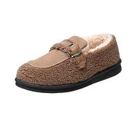 Winter Shoes Women's Lined Flat Slip-On Shoes Plush Warm Winter Boots | Lightweight short shaft winter boots, soft lining, thermal boots, comfortable closed slippers for everyday use