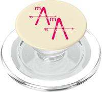 Winter Skiing Mama Grandma Mom PopSockets PopGrip for MagSafe