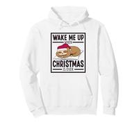 Winter Sleep Funny Sloth Quotes Anti X-Mas I Hate Christmas Pullover Hoodie