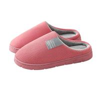 Winter Slippers Women Men, Fluffy Warm Ladies Slippers, Memory Foam Plush Fleece Lined House Shoes, Anti-Slip Cosy Cloud Slipper Indoor Outdoor