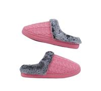 Winter Slippers Womens for House [Warm Upgrade] Women's Warm Slippers Soft and Comfortable Warm Your Feet in Winter (Pink, 7)