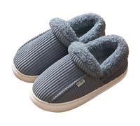 Winter Slippers,Womens Funny Slippers,Women Fastening Heel- Autumn Winter Slippers for Indoor Comfort and Sole Cozy Retreat (Blue, 6)