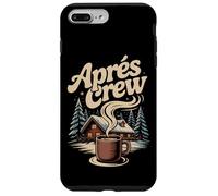 Winter Snow Après Ski Cabin Crew Coffee Lodge Scene Mountain Case for iPhone 7 Plus/8 Plus