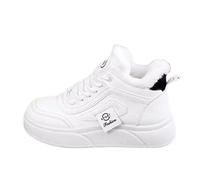 Winter Snow Boots for Women UK Ladies Boots Size 6 UK Women's High Performance Warm Booties Soft Comfortable Can Adapt to The Cold Harsh Environment Warm Work Booties (White, 4.5)