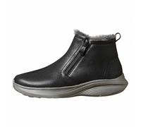 Winter Snow Boots for Women UK Wide Calf Boots Ladies Comfort Casual Water Resistant Shoes Women's Spring and Autumn Winter All Boot Non Warm Cotton Shoes With Velvet and Thick Side Zipper Cotton Boot