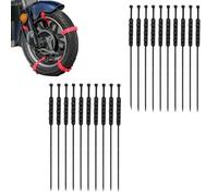 Winter Snow Chains For Motorcycles, 20 pieces Motorcycle Snow Chains Portable Tire Traction Nylon Anti-Chain, Snow Chains Universal for Motorcycles, Bicycles, Tire Chain Tool (black)