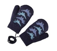 Winter Snow Gloves for Girls, for the Cold, Warm and Comfortable | Knitted Winter Snow Mittens - for Garden Yard Skating Skiing Children Age 2-3 Male Female