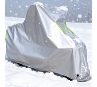 Winter Snow Proof Motorcycle Cover,for GasGas EC/MC 250F / 450F,Anti Ice 210D Oxford Anti Snow Motorbike Cover,Lock Holes And Windproof Buckles,Reflective Strips And Storage Bag Outdoor Indoor