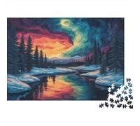 Winter Snow Scene 1000 Piece Jigsaw Puzzles for Adults Featuring Artistic Design Centenary Jigsaws As Dementia Friendly Activities for Concentration Games 70x50cm/1000pcs