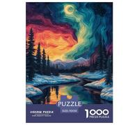 Winter Snow Scene Jigsaw Puzzles Great Gift for Adults 1000 Piece Family Challenging Toys Home Decoration Snowy Landscape Jigsaw Puzzle for Adults And Kids 70x50cm/1000pcs