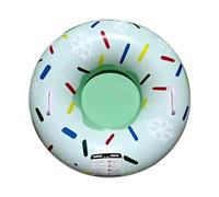 Winter Snow Tube - Thick and Cold Resistant with Double Handles, Inflatable Winter Sledge for Families - For Garden, Games Skating, Skiing, Boys Adults Family