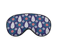 Winter Snowflake Sleep Eye Mask Soft Sleep Cover Blindfold Sleeping Mask Cover for Sleep Travel