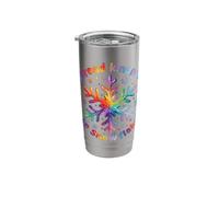 Winter Snowflake T-Shirts Spread Kindness Like Snowflakes Stainless Steel Insulated Tumbler