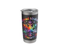 Winter Snowflake T-Shirts Spread Kindness Like Snowflakes Stainless Steel Insulated Tumbler