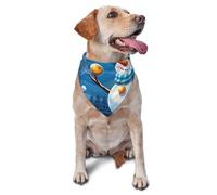 Winter Snowman Dog Bandana Pet Scarf Accessories for Small Medium Dogs Cats Photo Prop, Triangle Pet Bandanas Adjustable Puppy Bib Washable Dog Kerchief Puppy Neckerchief