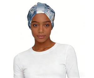 Winter Snowman Print Printed Turban for Women Stretch Headscarf Hat Lightweight Sleep Cap Chemo Sensitive Skin Gift