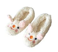 Winter Socks Padded Velvet Floor Socks Dult Household Shoe Socks Warm Carpet Shoe Socks Sock Guy (Beige, One Size)