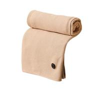 Winter Soft Cosy Heated Shawl Wearable USB Heated Blanket Shawl with Three Heating Levels Bank for Cozy Comfort(Khaki)