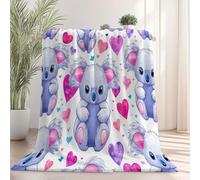 winter Soft Throw Blanket flannel, Blanket Lightweight Fluffy Plush Fuzzy Colorful, 127 X 152 cm Cute Cartoon Animal Koala Printed Blanket for Bed Sofa Chair and Travel