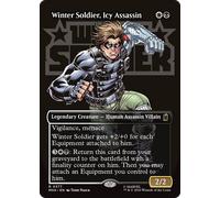 Winter Soldier, Icy Assassin (Logo Art) | Marvel Super Heroes