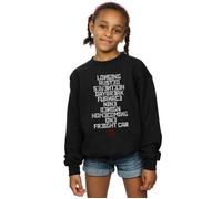 Winter Soldier Trigger Words Sweatshirt Marvel Black 12-13 Years