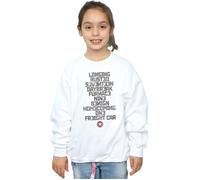 Winter Soldier Trigger Words Sweatshirt Marvel White 5-6 Years