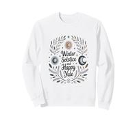 Winter Solstice and Happy Yule Pagan Nature Spiritual Sweatshirt