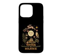 Winter Solstice Christmas Moon Pagan Yule Celebration Case for iPhone 15 Pro Max