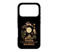 Winter Solstice Christmas Moon Pagan Yule Celebration Case for iPhone 17 Pro