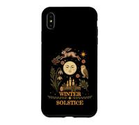 Winter Solstice Christmas Moon Pagan Yule Celebration Case for iPhone XS Max