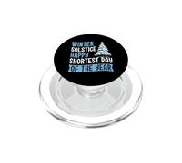 Winter Solstice Happy Shortest Day Of The Year PopSockets PopGrip for MagSafe