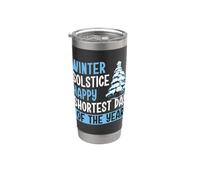 Winter Solstice Happy Shortest Day of The Year Stainless Steel Insulated Tumbler