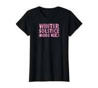 Winter Solstice Mode On Value Graphic T-Shirt, Women, Black, S