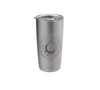 Winter Solstice Nights Celestial Magic Moon Stars Astronomy Stainless Steel Insulated Tumbler